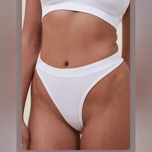 COTTON ON BODY REFINED HIGH SIDE THONG BIKINI BOTTOM